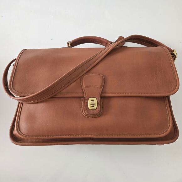 Vintage Coach 5180 Metropolitan Briefcase Messenger Laptop Bag, L9N-5180 - Picture 1 of 15